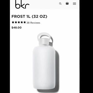 BKR 1 Liter Glass Water Bottle